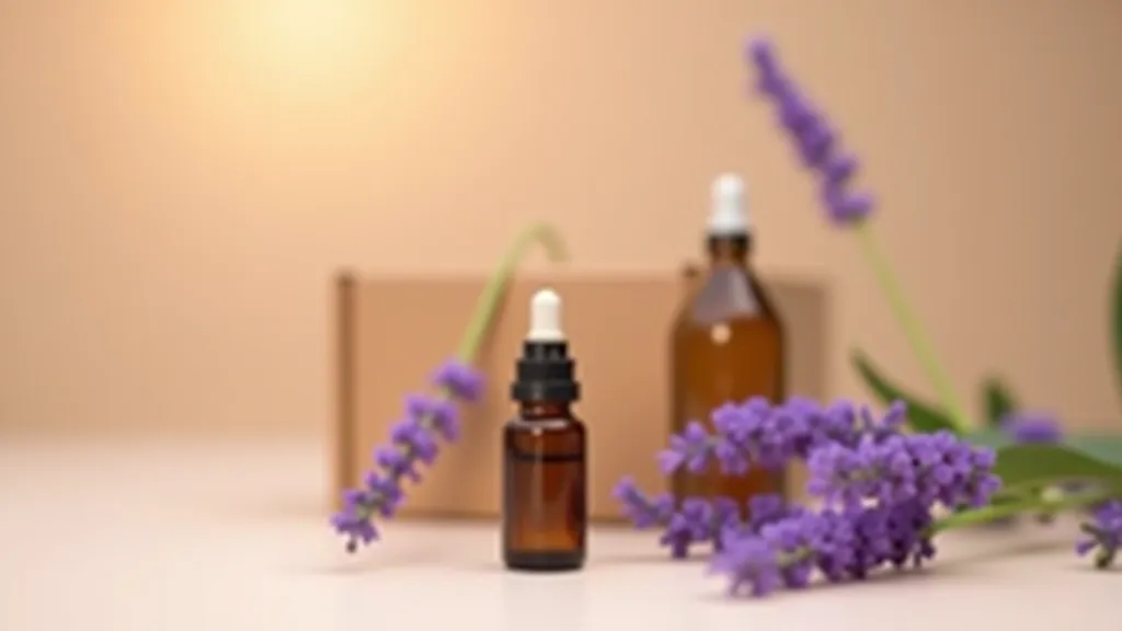 Aromaterapeutický olej s přírodní vůní levandule a relaxačních esencí